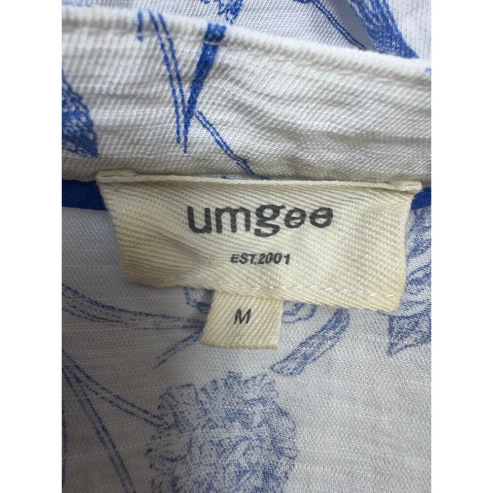 Umgee Tiered Floral Midi Dress Women’s Sz M Cottage Core V Neck Summer - Picture 3 of 10